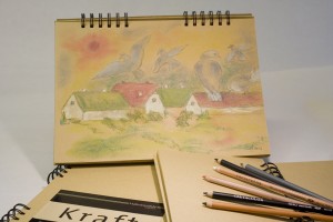 Traditional FineArt Sketchbooklet 3-2012