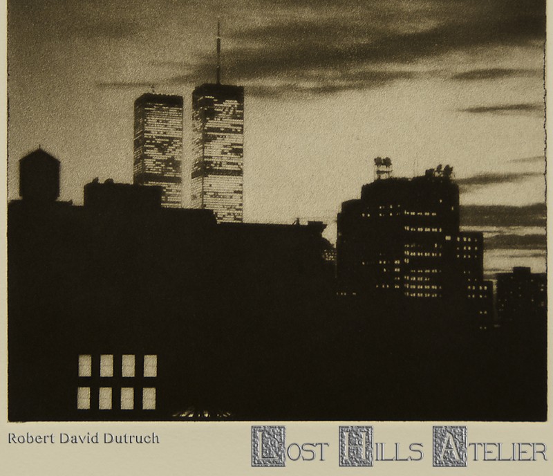 ©Robert Dutruch_Heliogravure World Trade Center_Detail