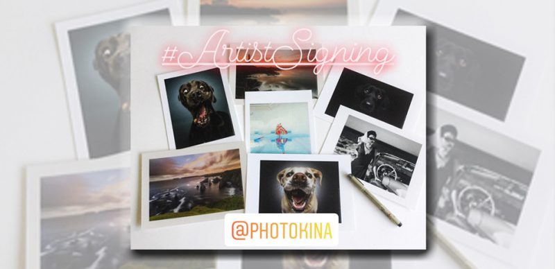 Hahnemühle Artist Signing at photokina 2018