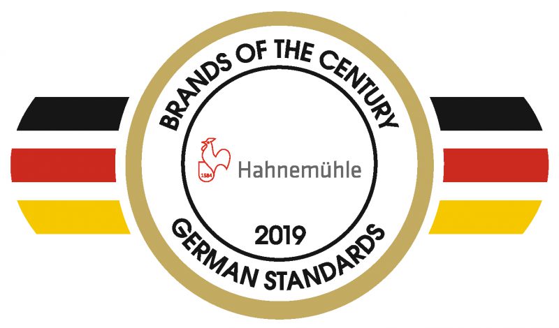 Logo 'German Standards - Brands of the Century' - Hahnemühle