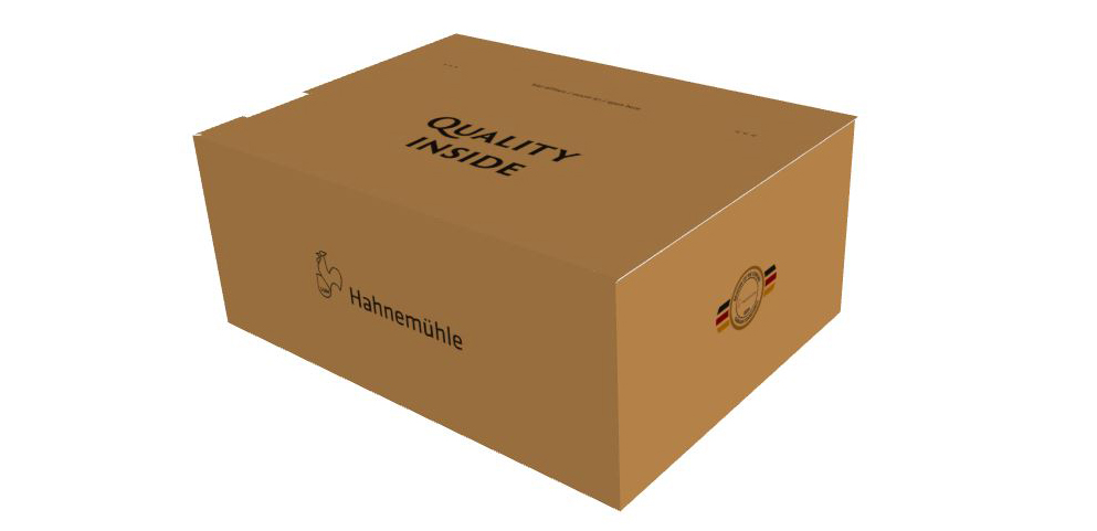 Hahnemühle Sustainable Packaging Green Rooster