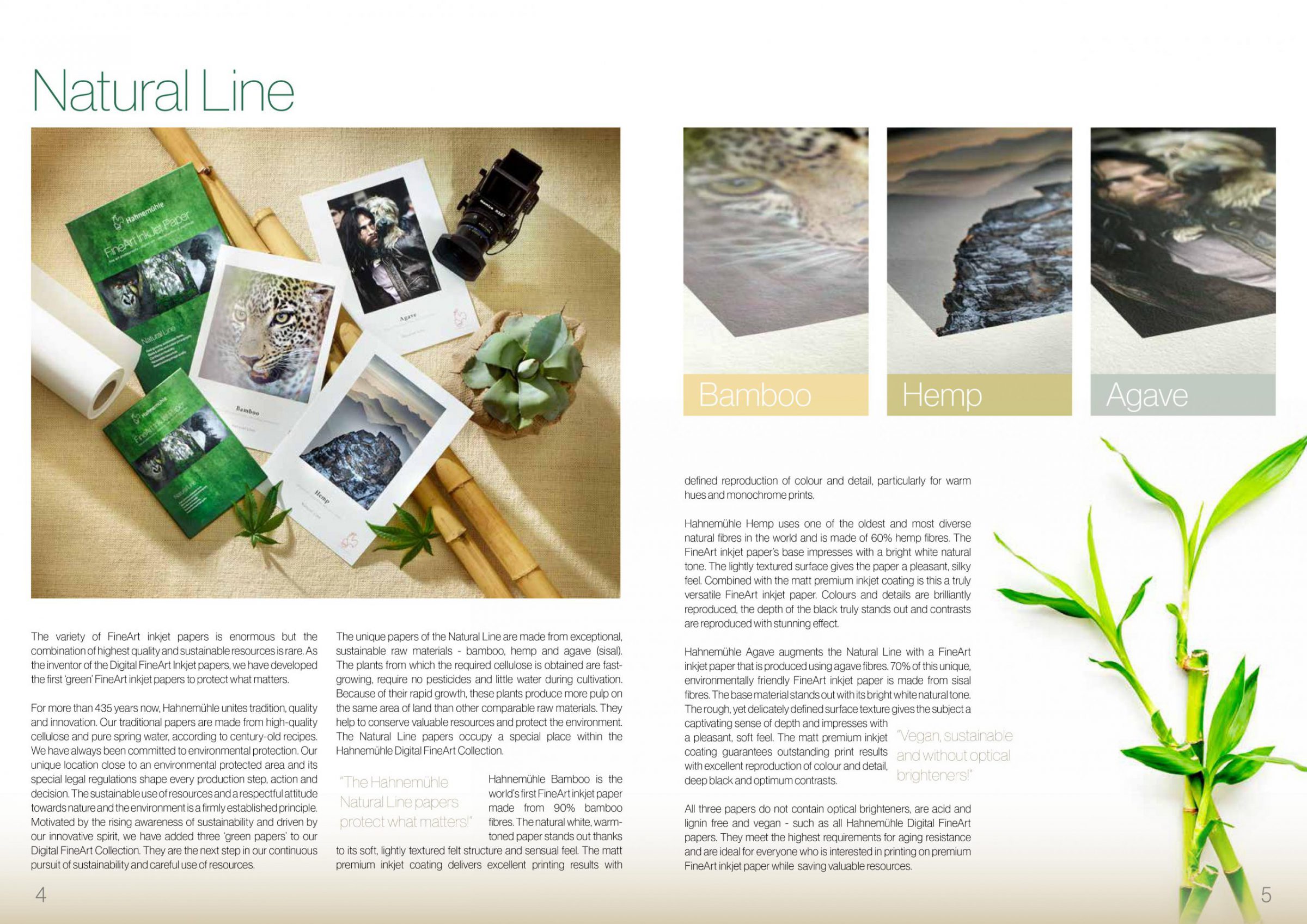 Introduction Natural Line - Hahnemühle Magazine photokina Edition 2020