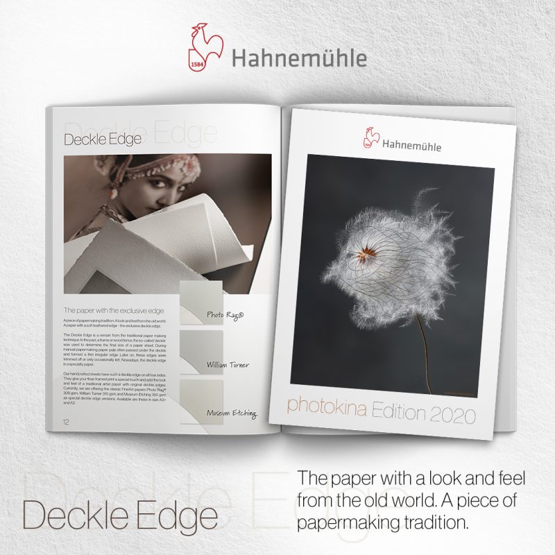 Feed Post - The paper with the exclusive edge - Hahnemühle Magazine photokina Edition 2020