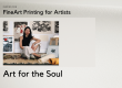 Fine Art Printing for Artists