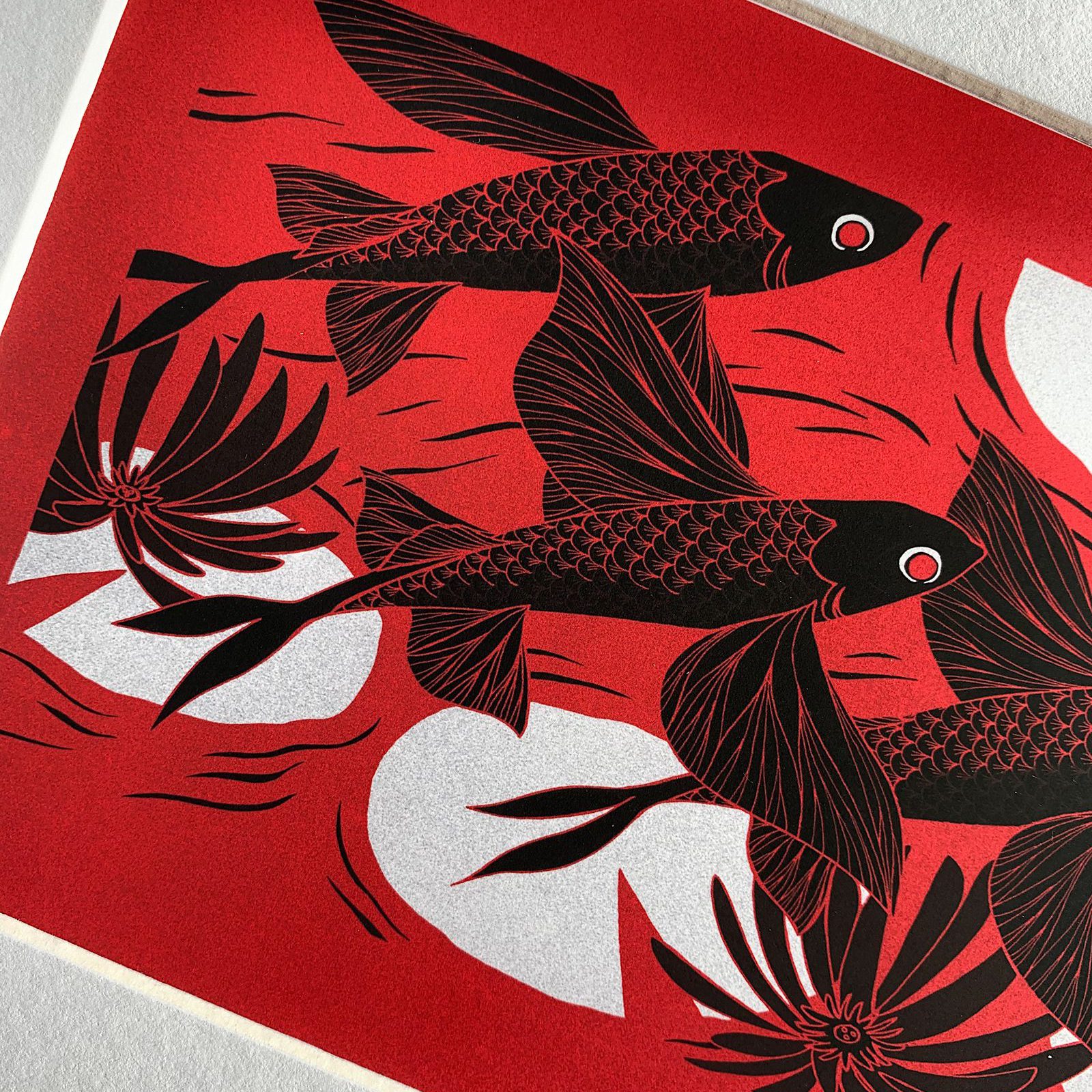 Chromakane Flash Red Giclee Print