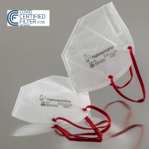 Covid Certified FFP-2 masks by Hahnemühle