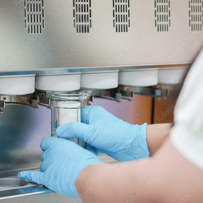 Hahnemühle Life Science Paper Thimbles in use