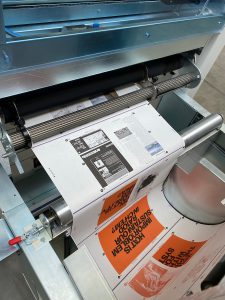 Hemp paper for bookprinting in the press