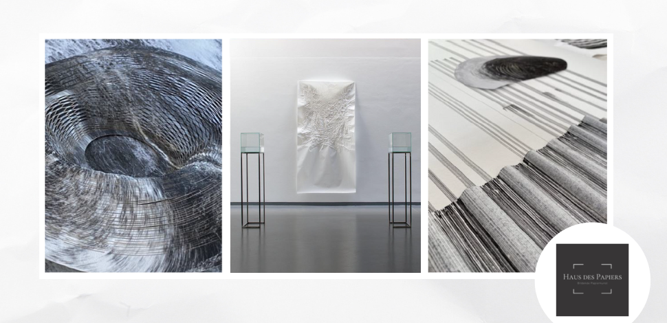 Haus des Papiers Berlin, Waterfalls and Spirit exhibition of visual paper art