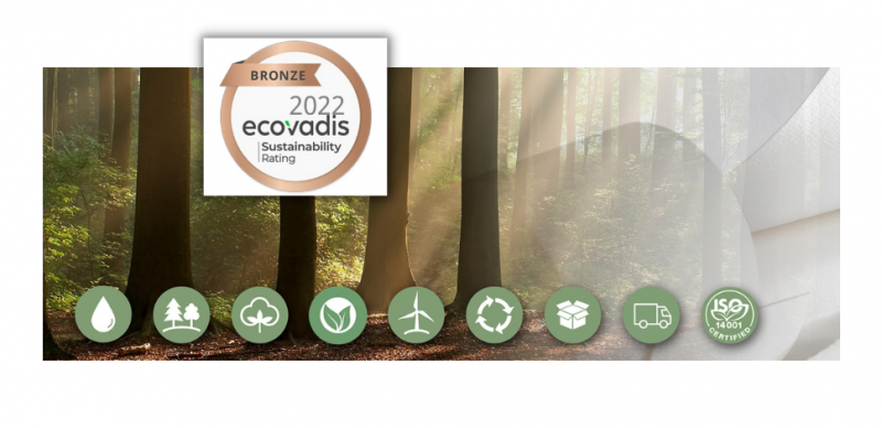 EcoVadis CSR Rating for Paper Manufacturer Hahnemuehle