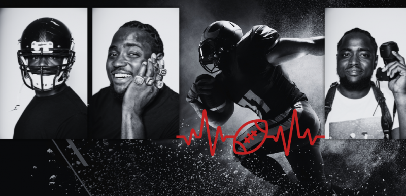 Jabari Fletcher, former NFL Football Star, photographer and Hahnemuehle paper fan