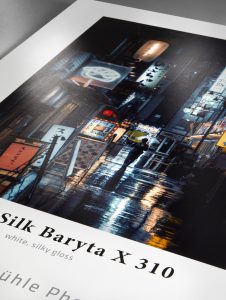 Hahnemühle Photo Silk Baryta X - the improved classic with a silk matt finish