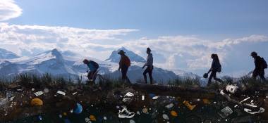Footprints on Katmai by Max Romey: Collecting marine debris in Katmai
