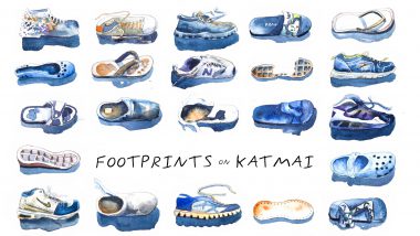 Footprints on Katmai - Hahnemühle X Max Romey Green Rooster Project 2023
