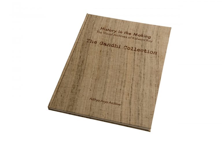 Photo Book on Hahnemühle Bamboo Paper "The Gandhi Collection" The Visual Archive of Kulwant Roy by Aditya Arya Archive