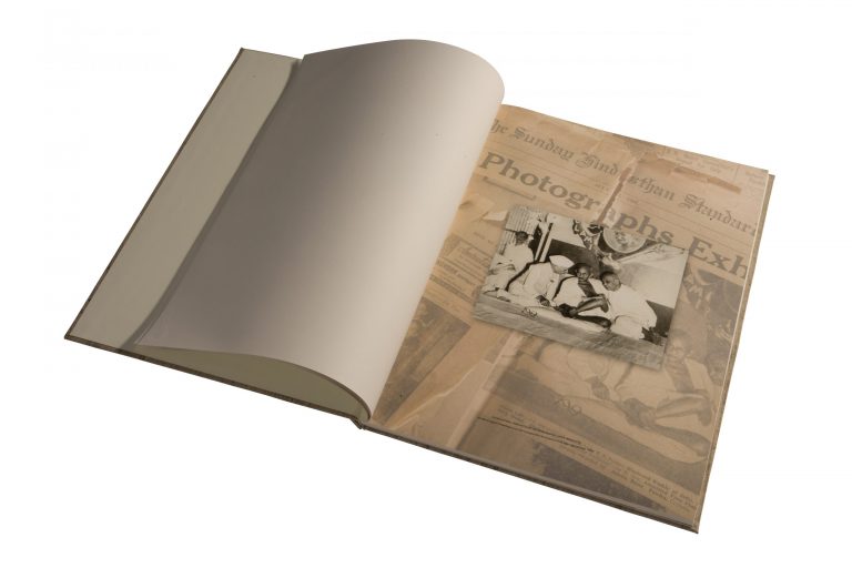 Photo Book on Hahnemühle Bamboo Paper "The Gandhi Collection" The Visual Archive of Kulwant Roy by Aditya Arya Archive