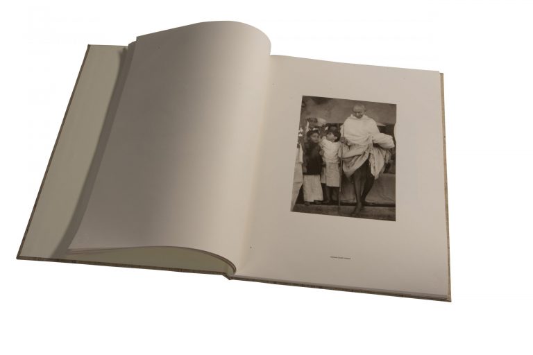 Photo Book on Hahnemühle Bamboo Paper "The Gandhi Collection" The Visual Archive of Kulwant Roy by Aditya Arya Archive