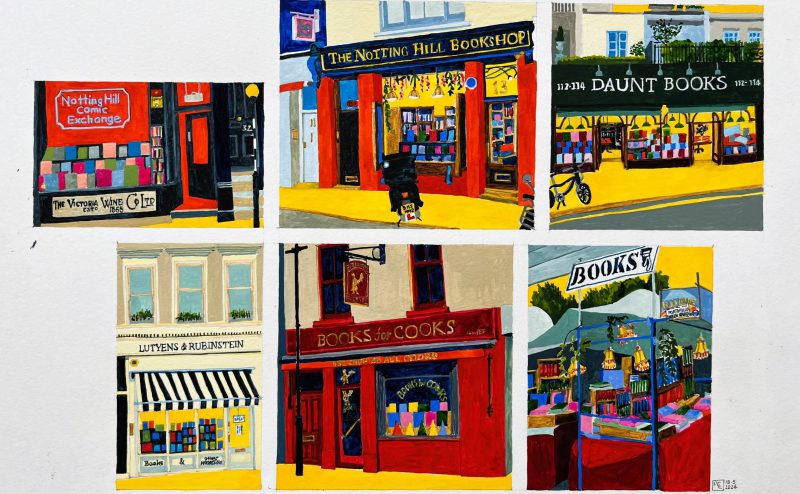 Bookshops Nottinghill - 05.2024 - By Penny Choi