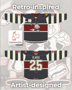 Centennial Jersey Rockford IceHogs and Blackhawks Chicago, AHL, American Hockey League Centennial Jersey Rockford IceHogs and Blackhawks Chicago, AHL, American Hockey League