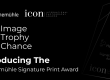 Graphic annoucing the hahnemuhle signature print award.