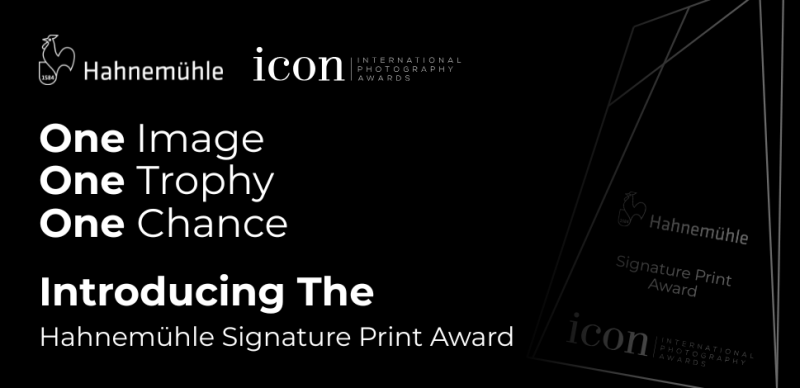 Introducing The Hahnemühle Signature Print Award Graphic annoucing the hahnemuhle signature print award.