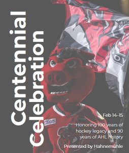 Centennial Game Rockford IceHogs and Blackhawks Chicago, AHL, American Hockey League Centennial Game Rockford IceHogs and Blackhawks Chicago, AHL, American Hockey League