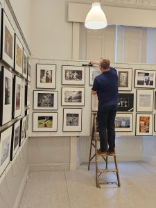 Print Hanging for Exhibition Print Hanging