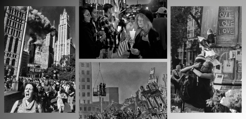 9/11 – 25 Years printed on Hahnemühle Hemp Paper ©Helmut Fricke 9-11 25 Years 9/11 - 25 Years printed on the occasion of 250 Years of USA on Hahnemühle Hemp Paper ©Helmut Fricke