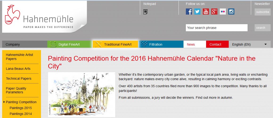 Kalenderwettbewerb 2016_Calendar Contest 2016
