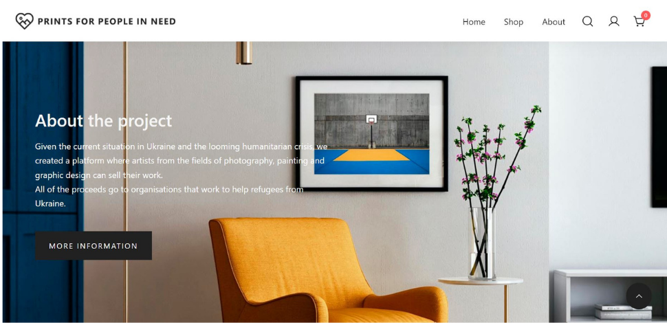 Prints for people in need- soutenu par Hahnemühle