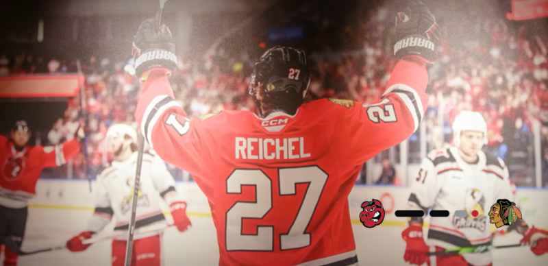Rockford Icehogs on Hahnemühle Digital FineArt Papers Collaboration papier et hockey