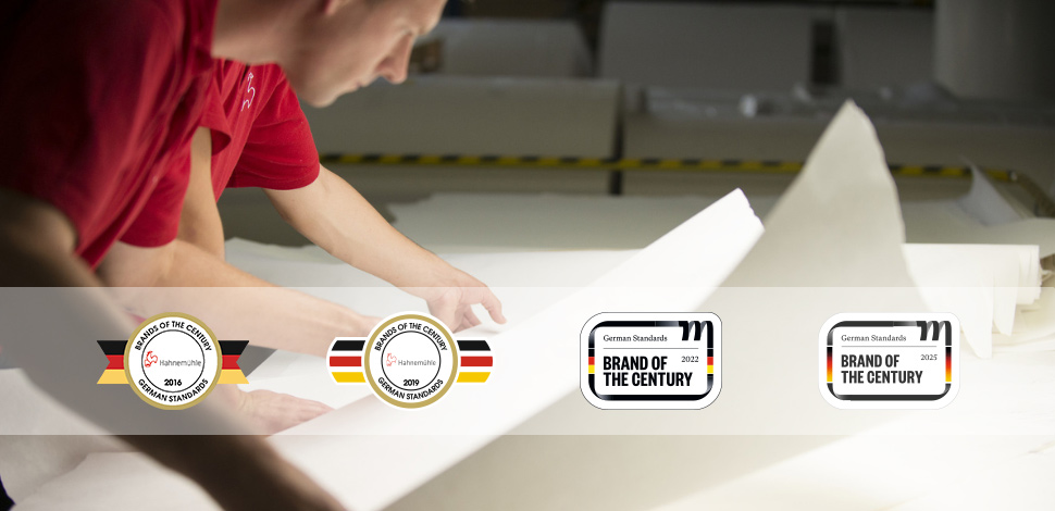 Hahnemühle, la plus ancienne usine de papier allemande, est une marque du siècle