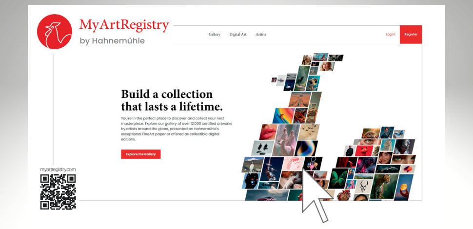 My Art Registry de Hahnemühle est une plateforme de distribution et de reproduction d’art certifié sur papier pour le commerce d’art numérique. My Art Registry de Hahnemühle est une plateforme de distribution et de reproduction d'art certifié sur papier pour le commerce d'art numérique.