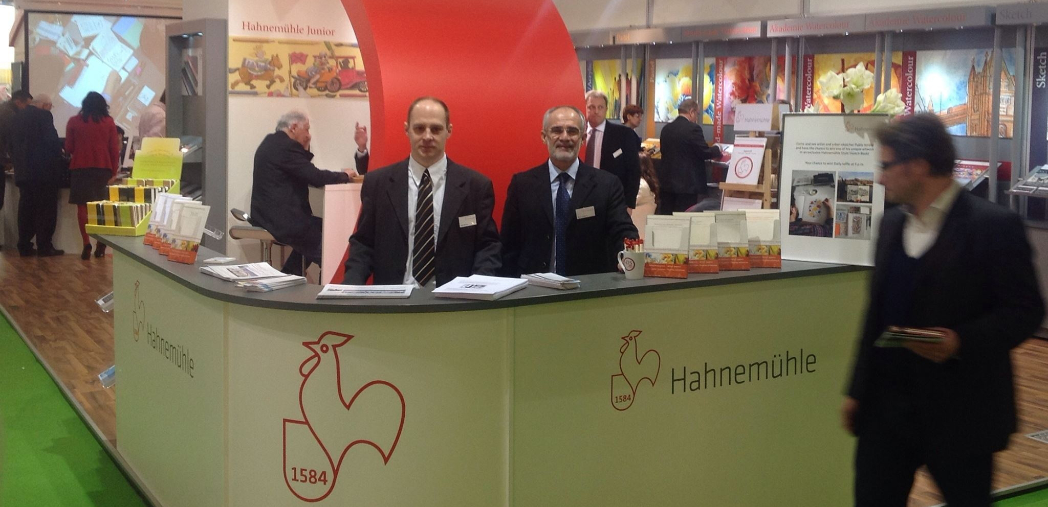Hahnemühle booth @Creativeworld 2014