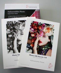 Hahnemühle Photo Silk Baryta Box and Sample Prints