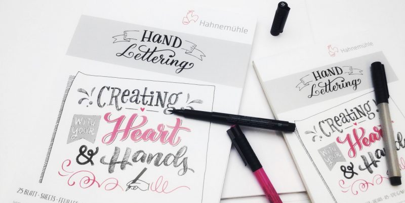 Hand Lettering Paper in Pads by Hahnemühle