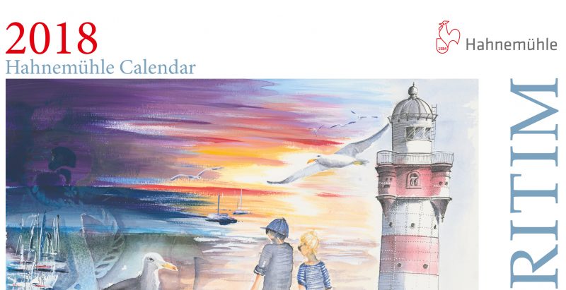 Cover-Slider Hahnemühle Kalender 2018 Malwettbewerb