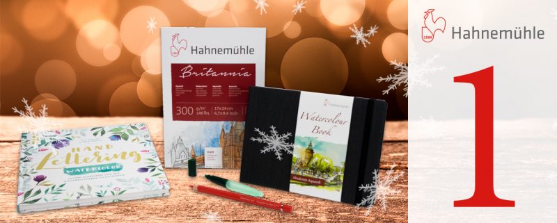 Gewinnspiel Brush Lettering Set Hahnemühle Adventsverlosung- Gewinnen Sie ein Brush Lettering Set