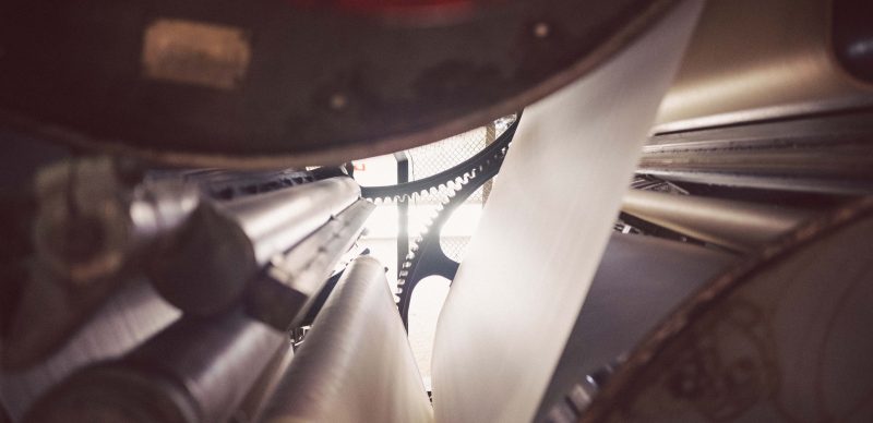 Hahnemühle Papiermaschine Herstellung Künstlerpapiere, Malpapiere, Aquarellpapiere