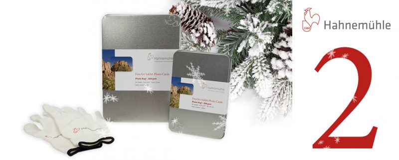 Hahnemühle Adventsverlosung 2. Hahnemühle Adventsverlosung. Gewinnen Sie ein Photo Card Photo Rag® Set