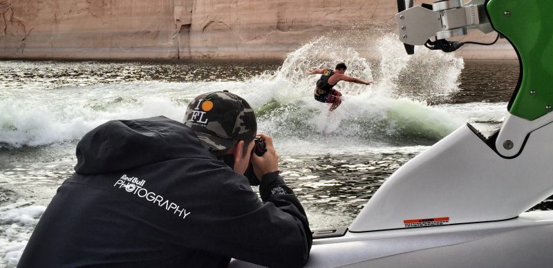 Red Bull Photographer at work Red Bull Photographer at work