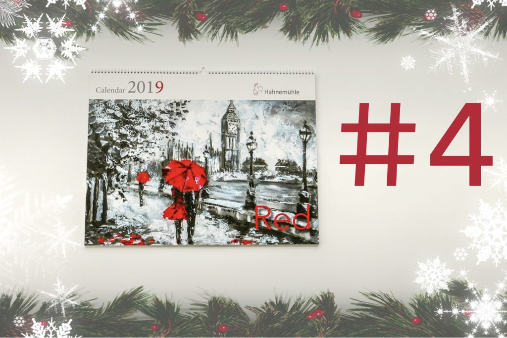 Weihnachtsverlosung Hahnemühle Kalender 2019