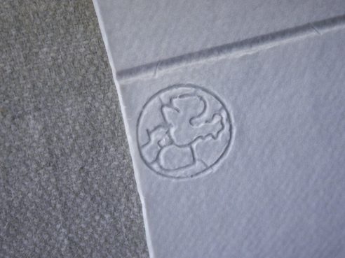 Hahnemühle Wasserzeichen in Echt-Büttenpapier