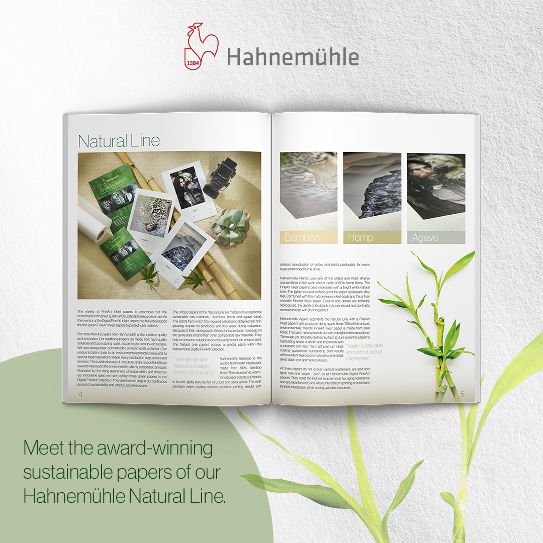 Feed Post - Natural Line FineArt Papiere - Hahnemühle Magazin photokina Edition 2020