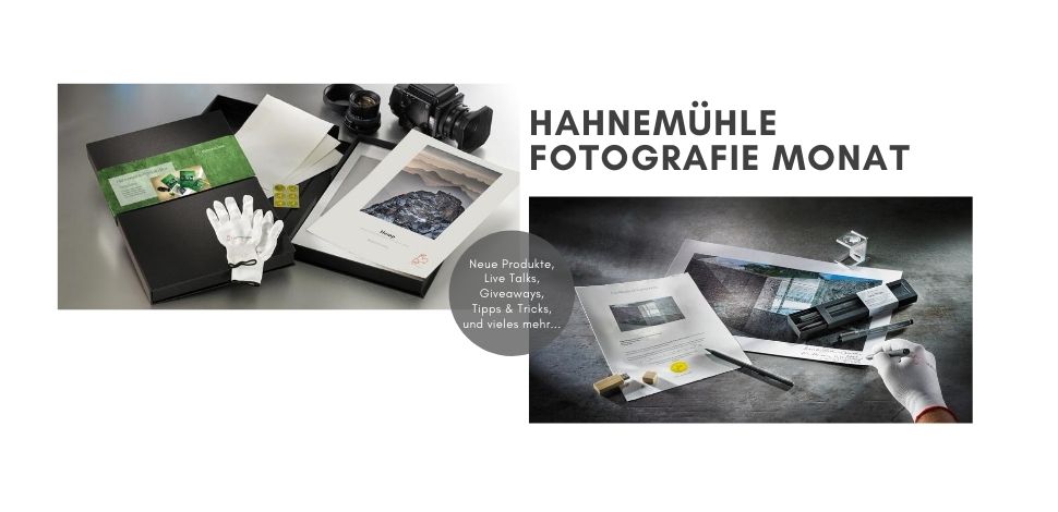 Neu zum Hahnemühle Fotografie Monat: Portfolio Box und Signierstifte