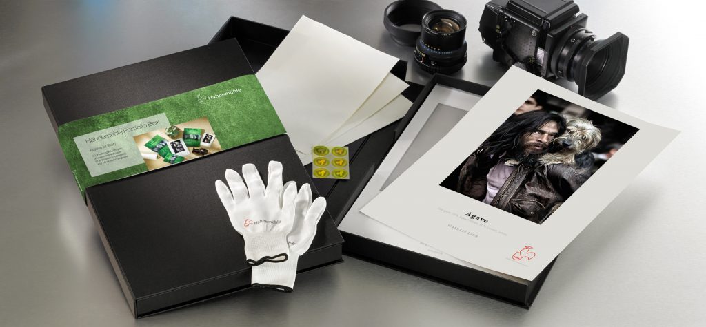 Hahnemühle Portfolio Box 2020 mit Fine Art Inkjet Papier Agave