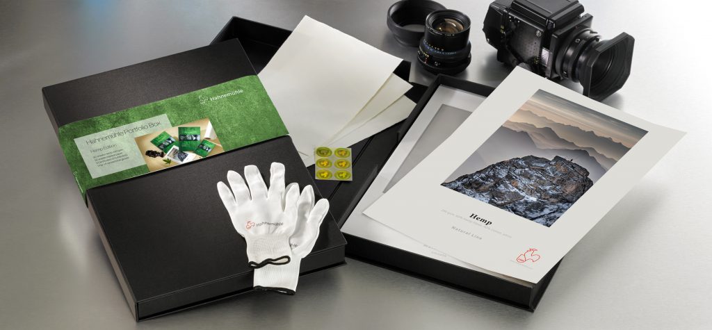 Hahnemühle Portfolio Box 2020 mit Fine Art Inkjet Papier Hemp