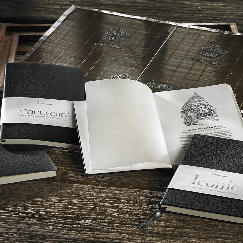Hahnemühle FineNotes Notizbücher Iconic und Manuscript