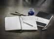 Hahnemühle FineNotes Iconic Notizbuch, Füller, Rollerball und Kugelschreiber First Edition