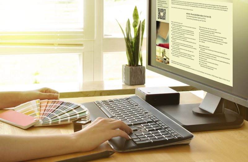 Mediengestalter Ausbildung Beruf bei Hahnemühle